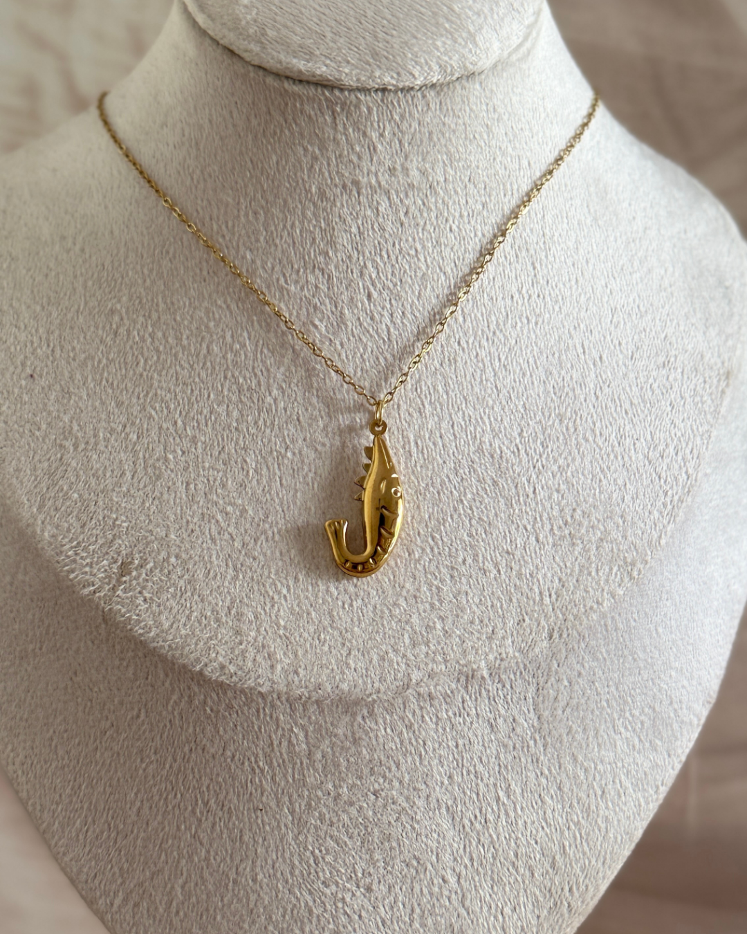 Shrimp Pendant Chain
