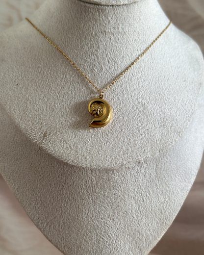 Snail Shell Pendant