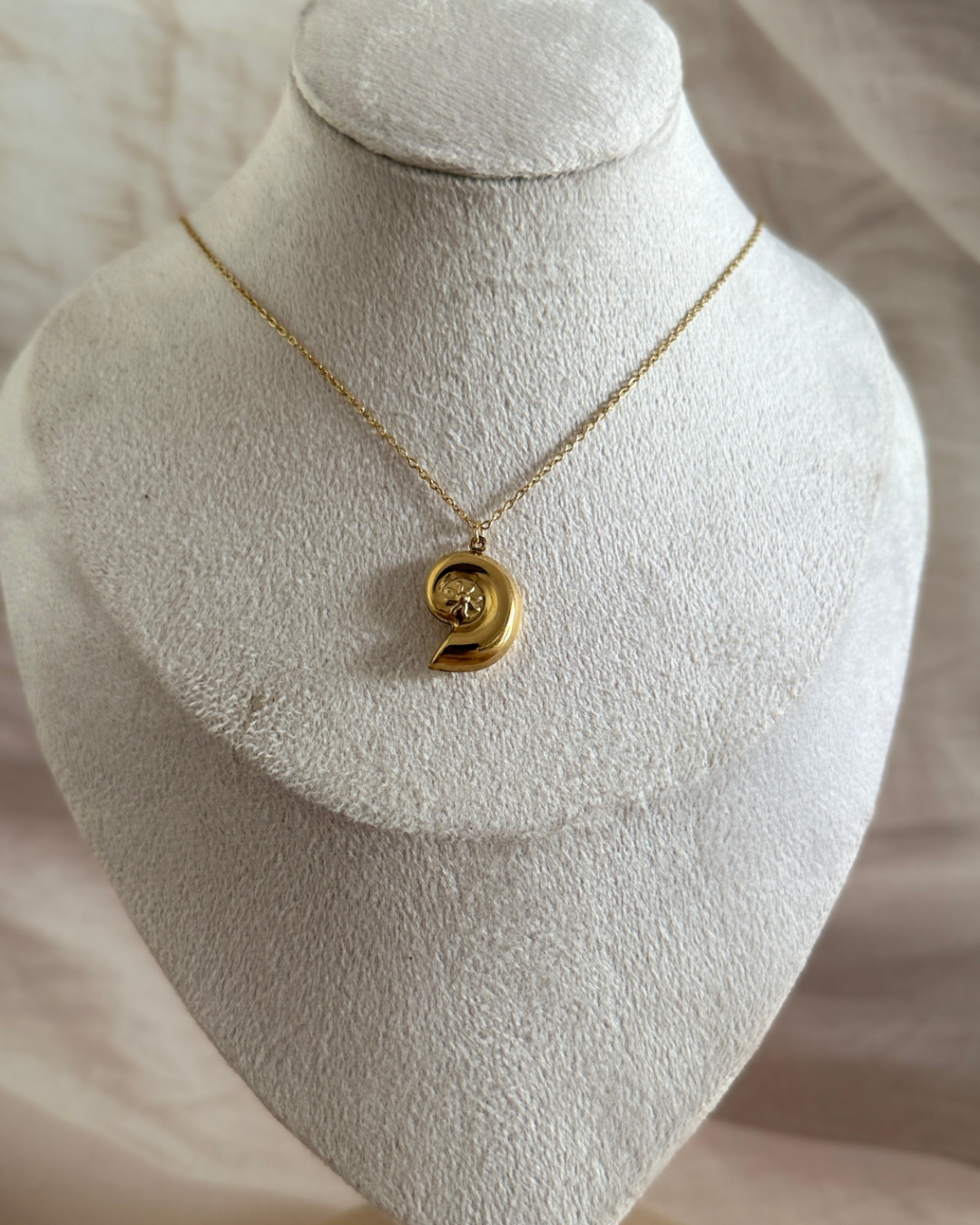 Snail Shell Pendant