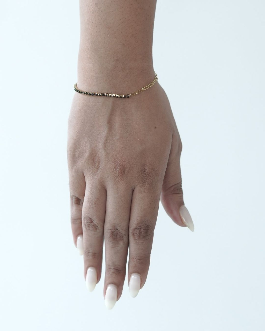 Black Tennis Bracelet