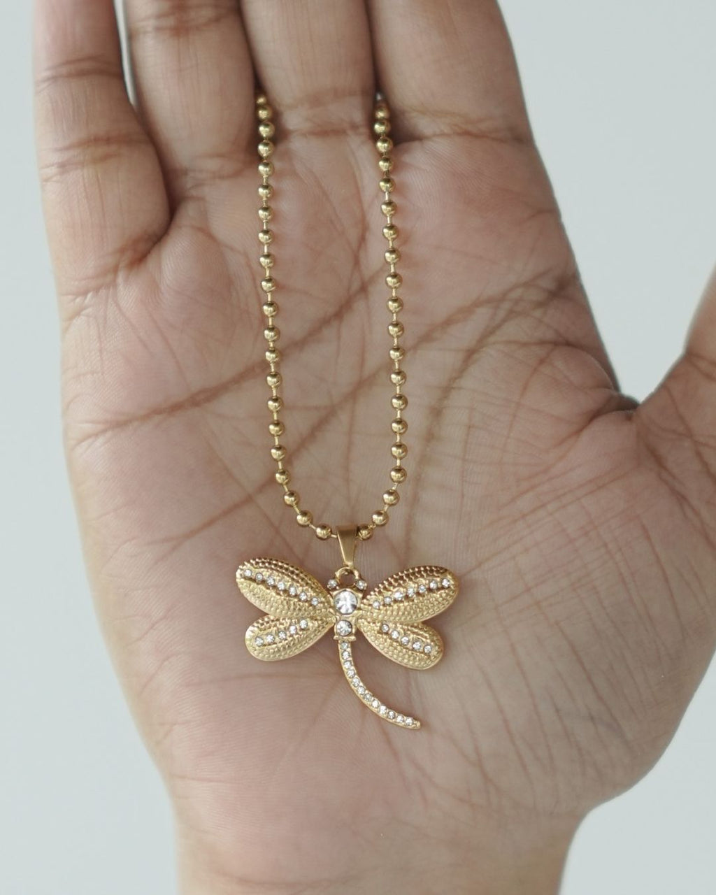 Dragonfly Pendant Necklace