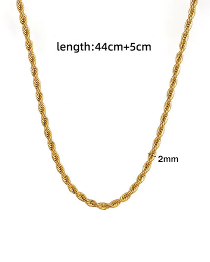 Rope Chain  - Single Layer