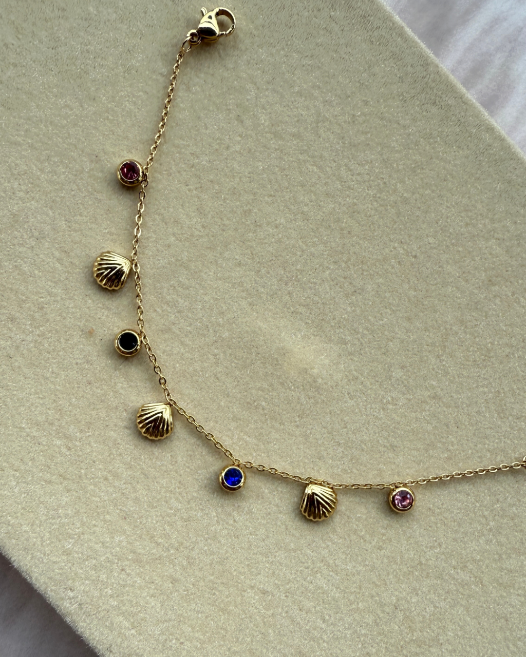 Multi Coloured Charm Bracelet