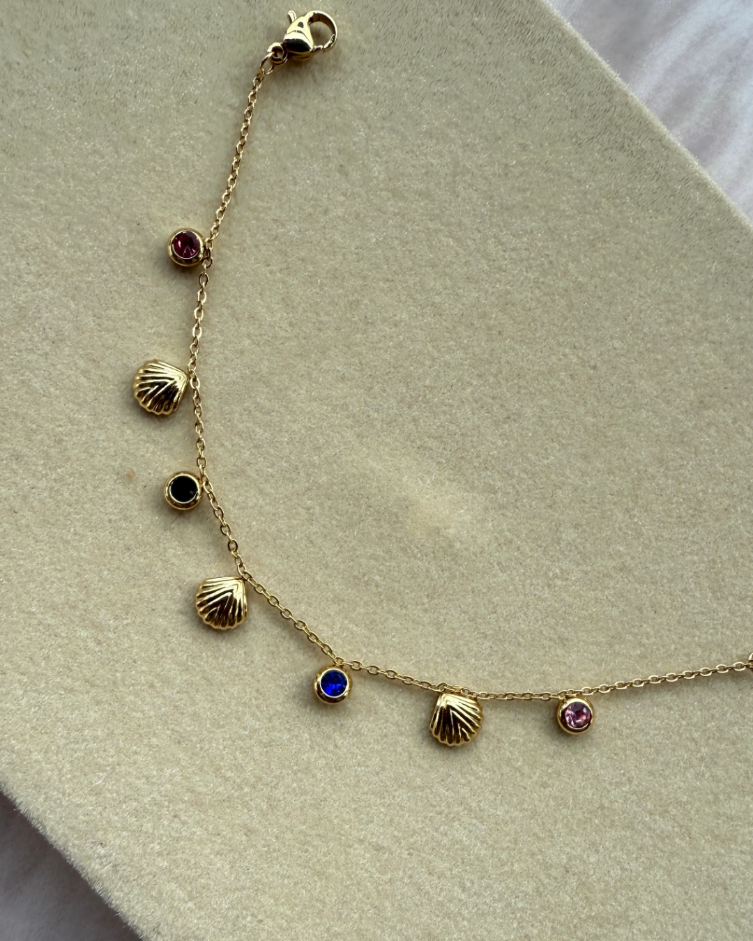 Multi Coloured Charm Bracelet