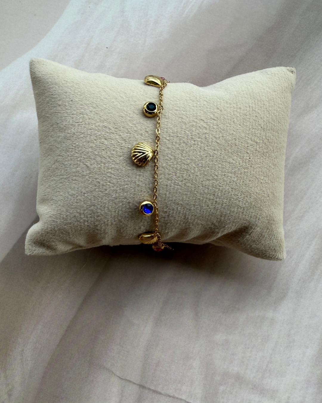 Multi Coloured Charm Bracelet