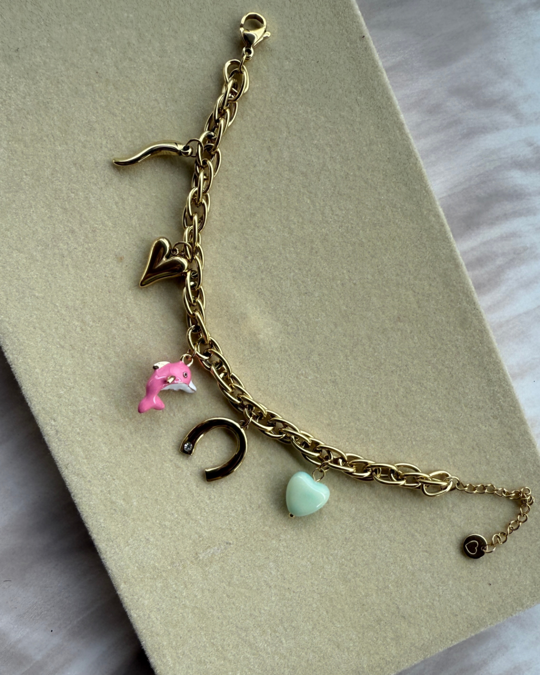 Chunky Charm Bracelet