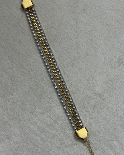 Layer Tennis Bracelet