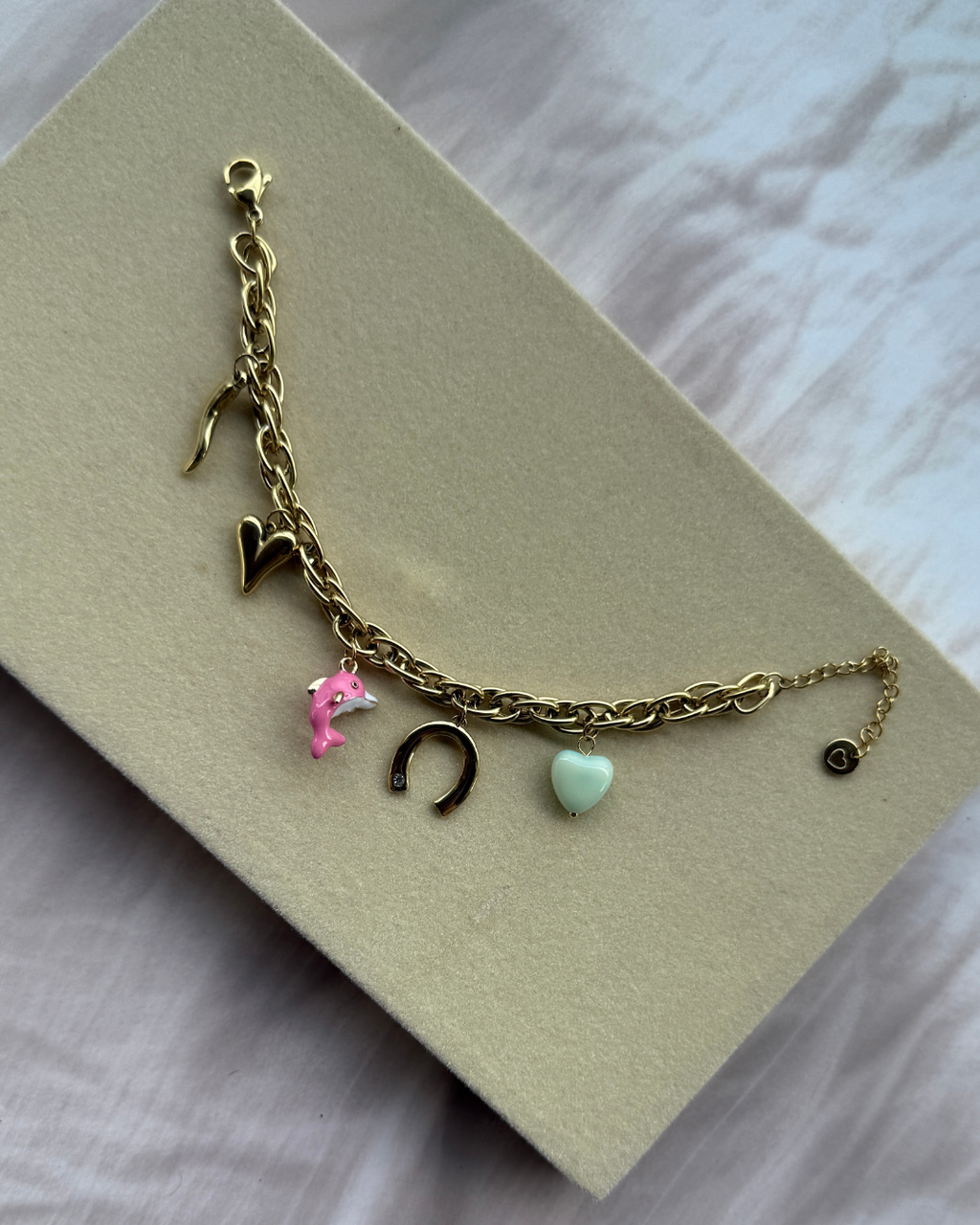 Chunky Charm Bracelet