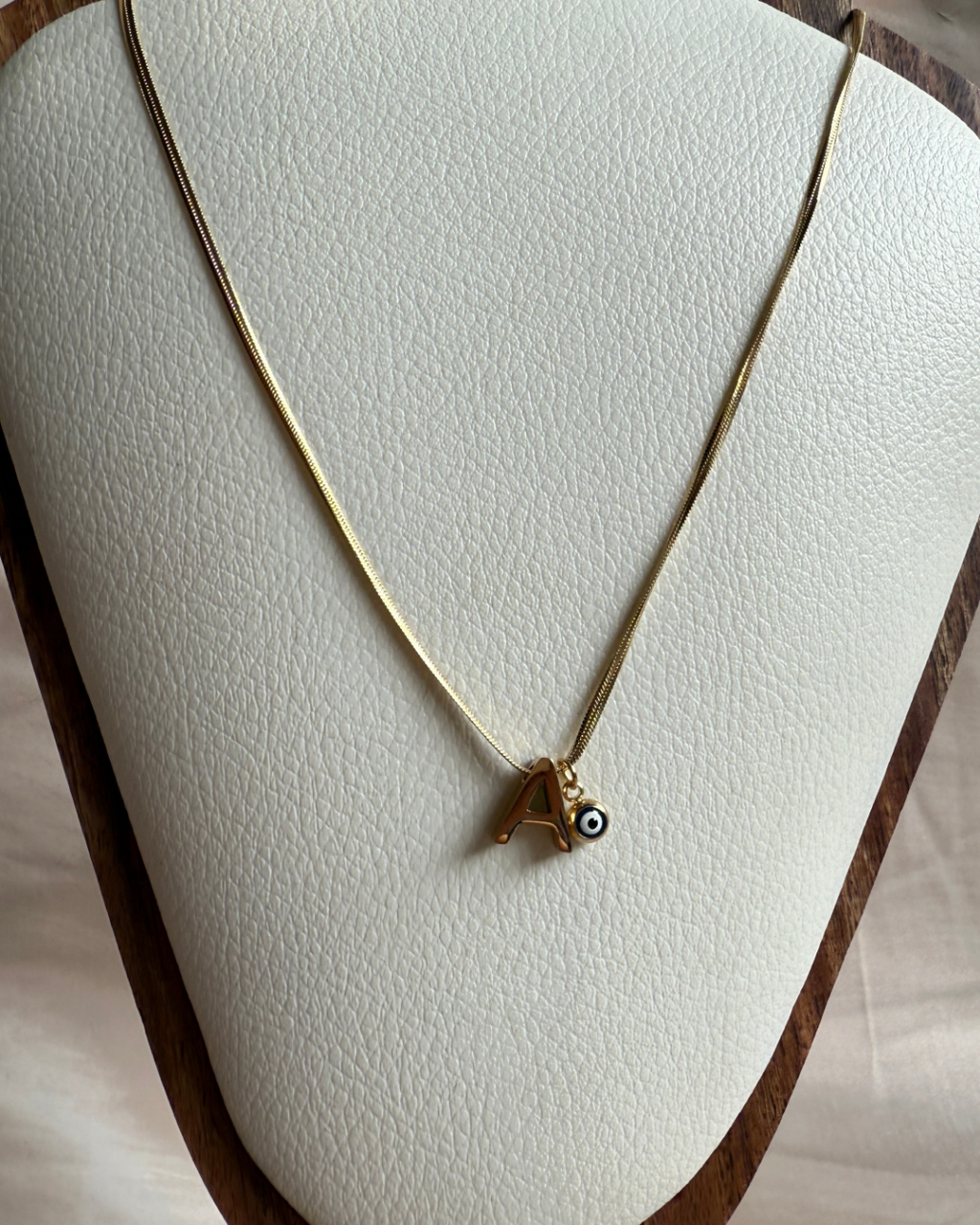 A Letter Chain with Evil Eye