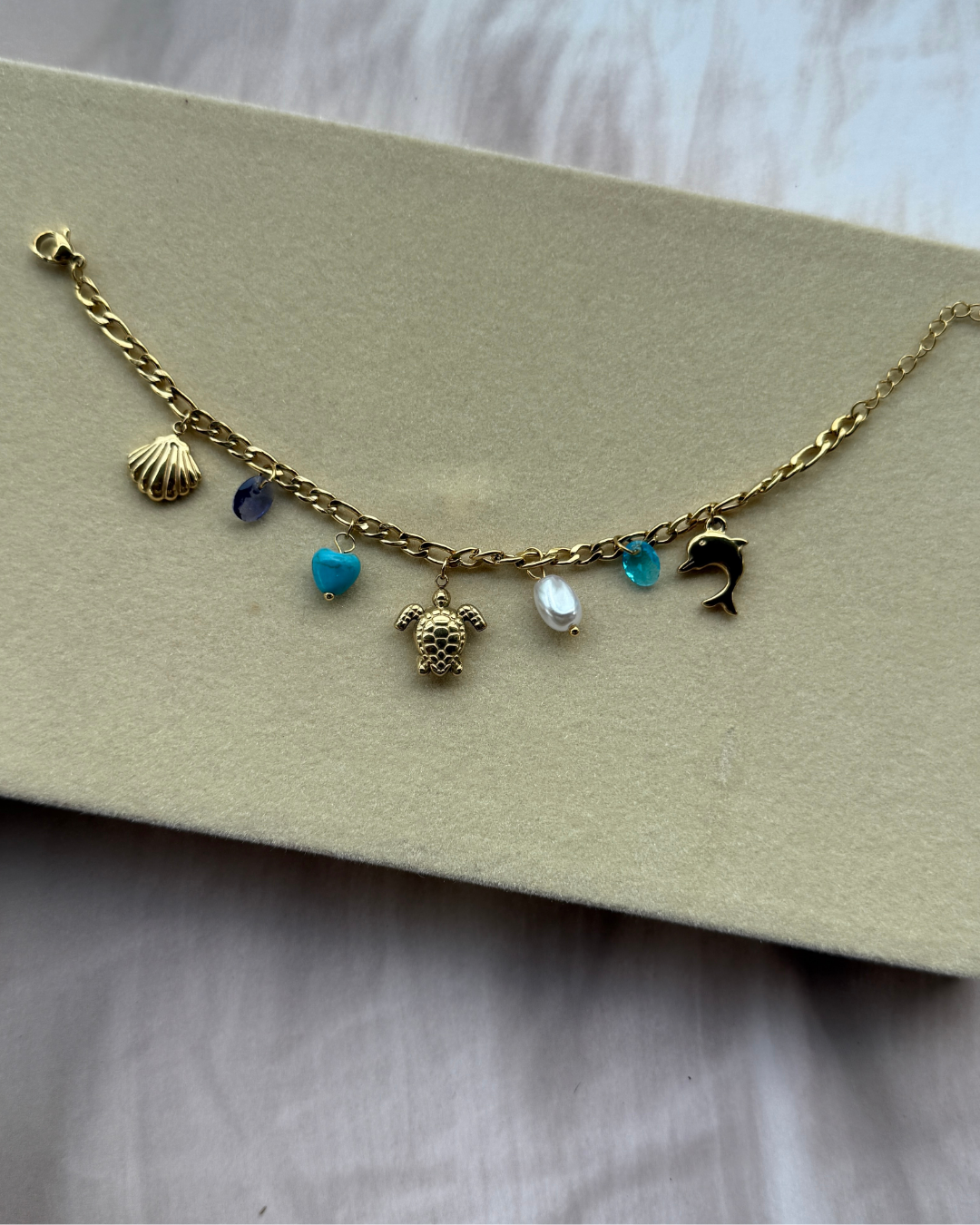 Beach Charm Bracelet