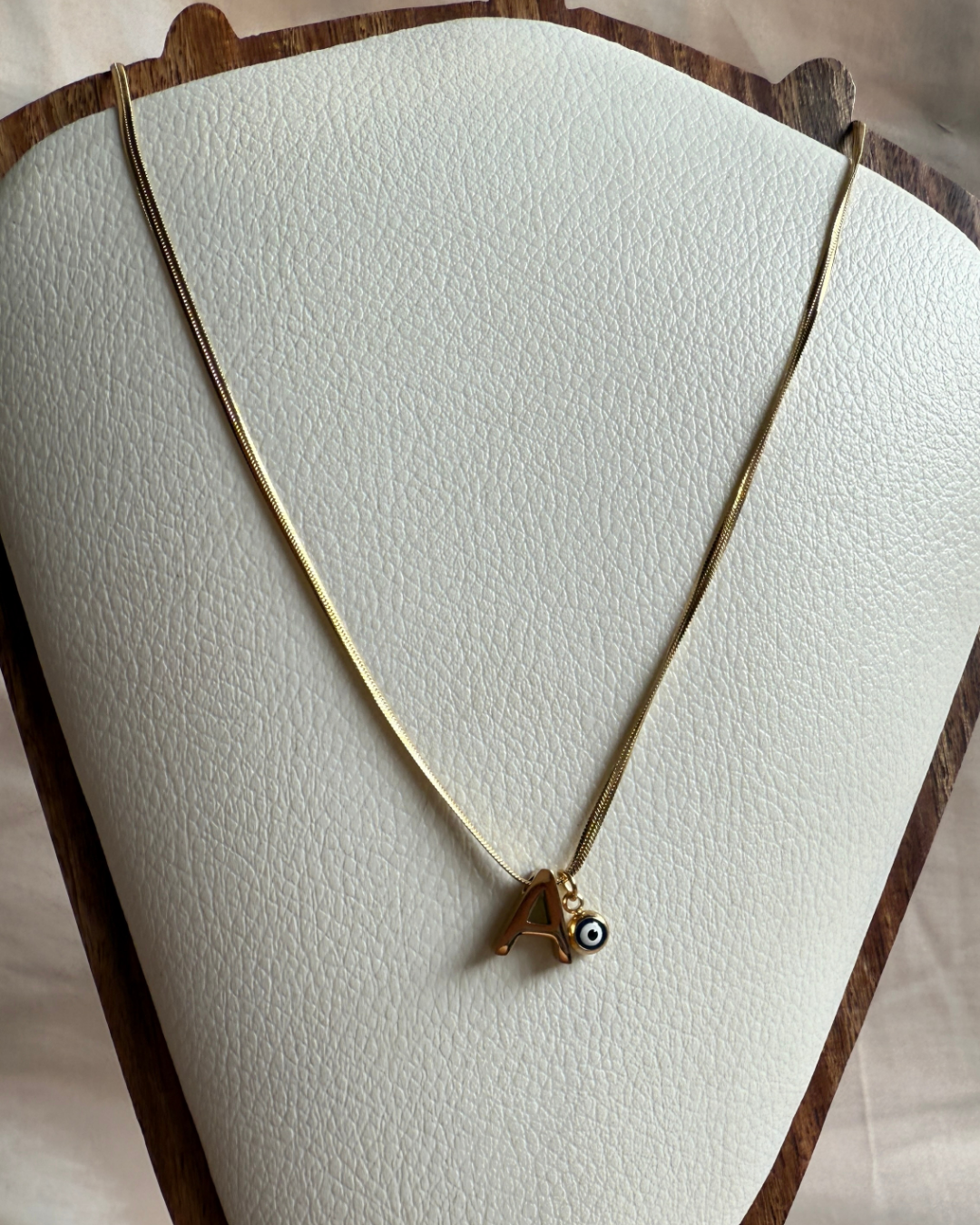 A Letter Chain with Evil Eye