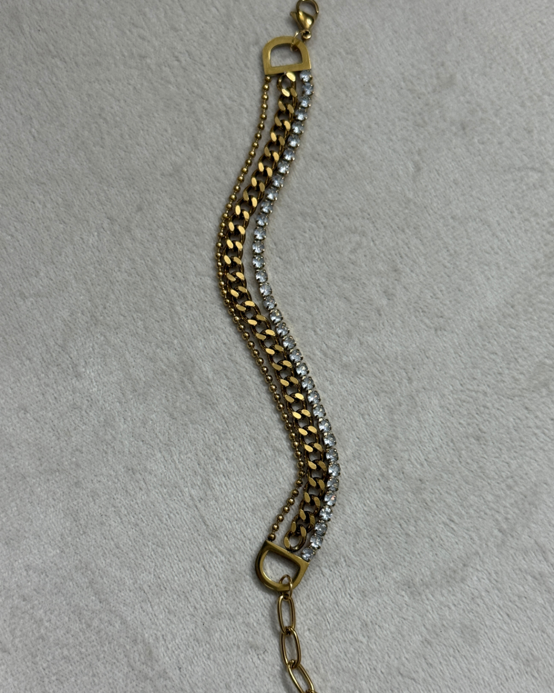 Layer Tennis Bracelet