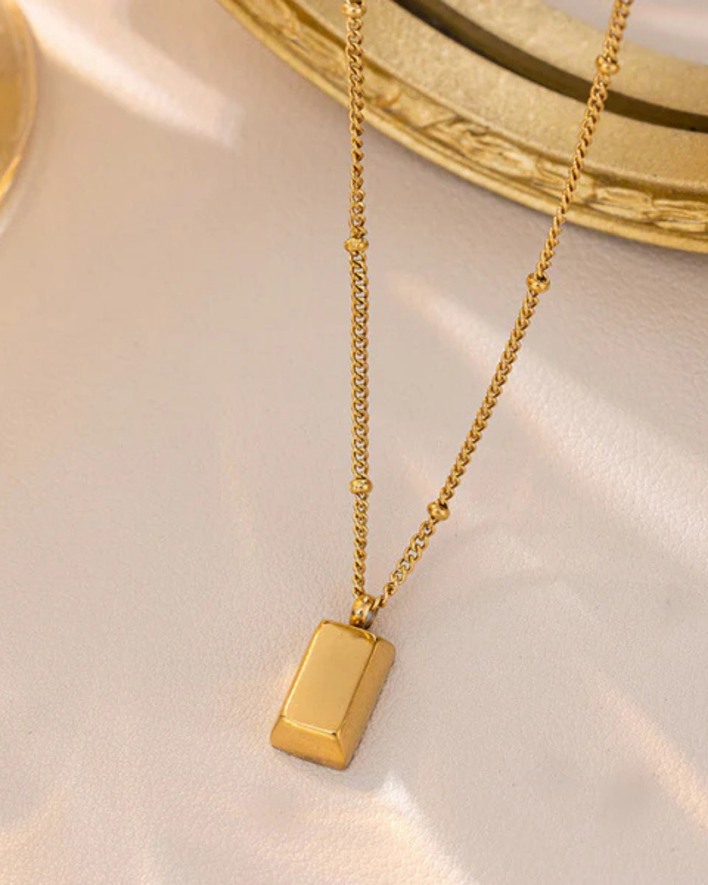 Rectangular Pendant Chain