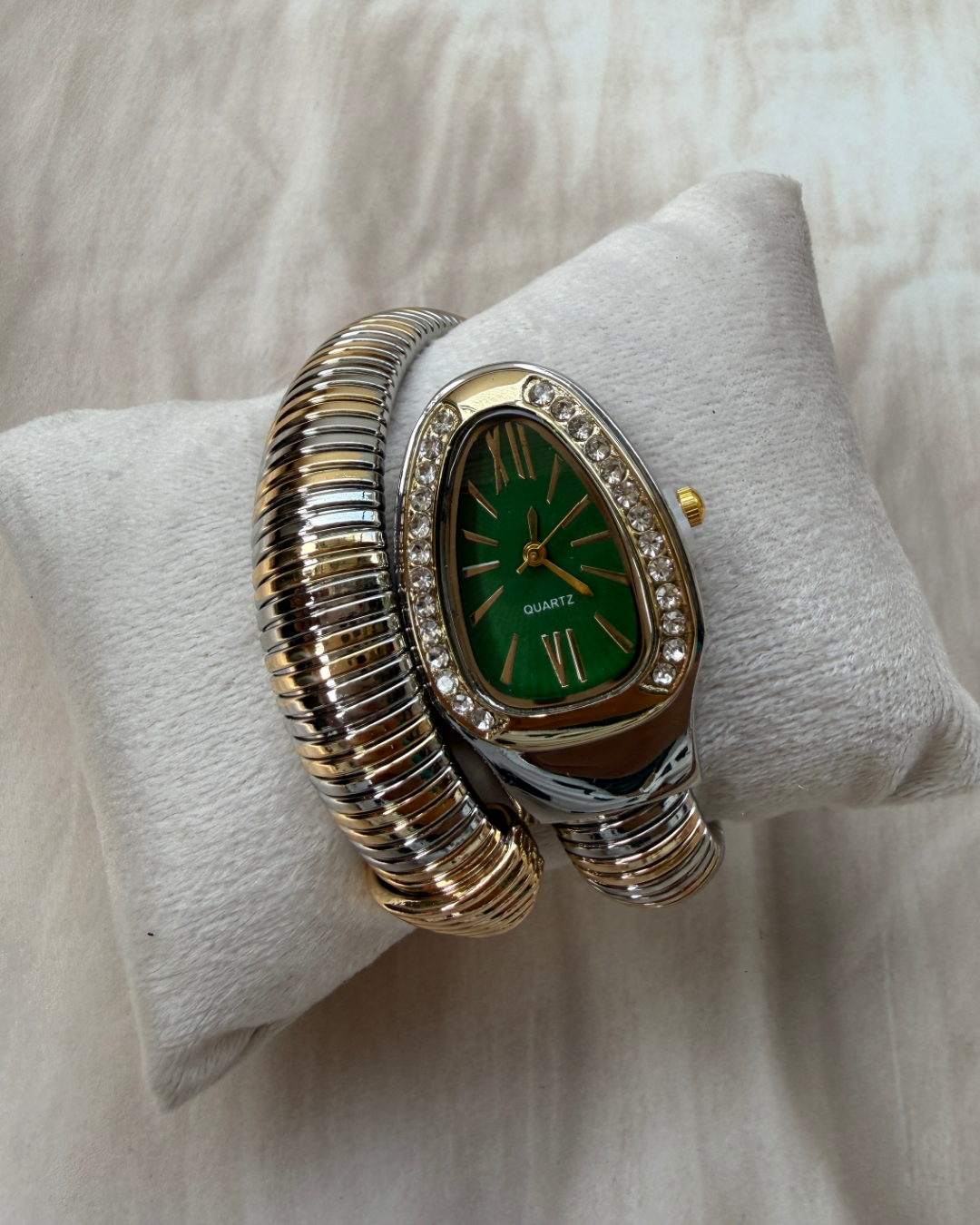 Snake Watch - Green Dial