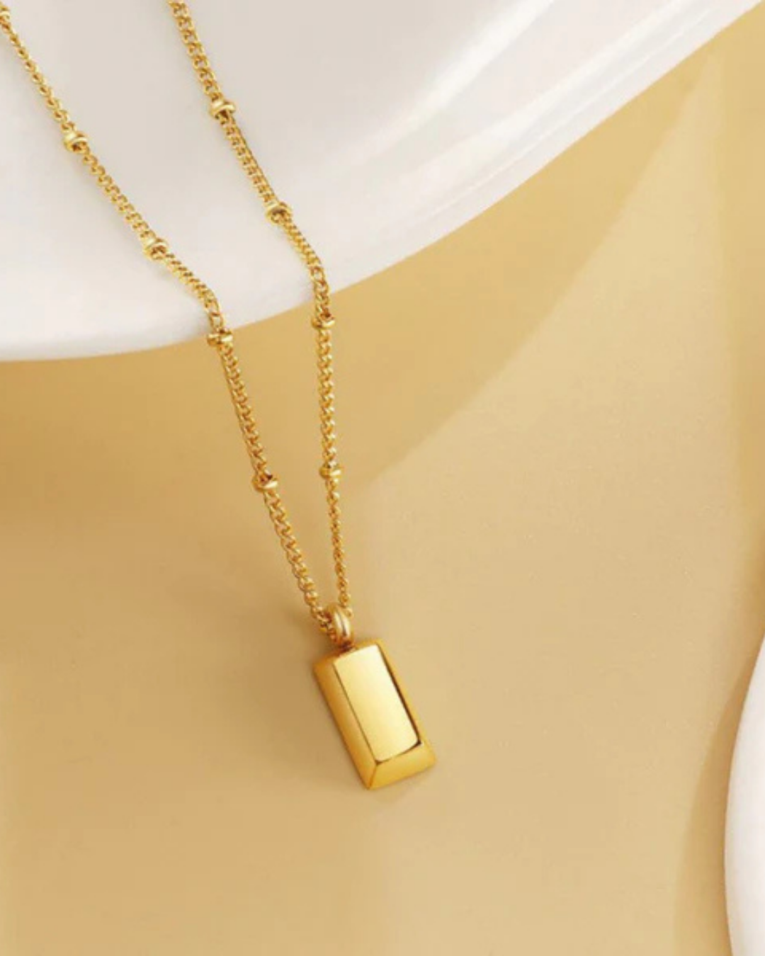 Rectangular Pendant Chain