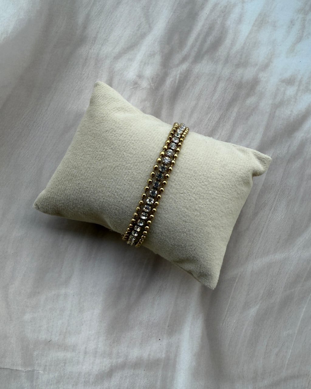 3 Layer Tennis Bracelet