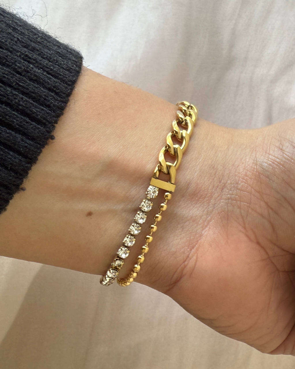 Tennis Layer Bracelet