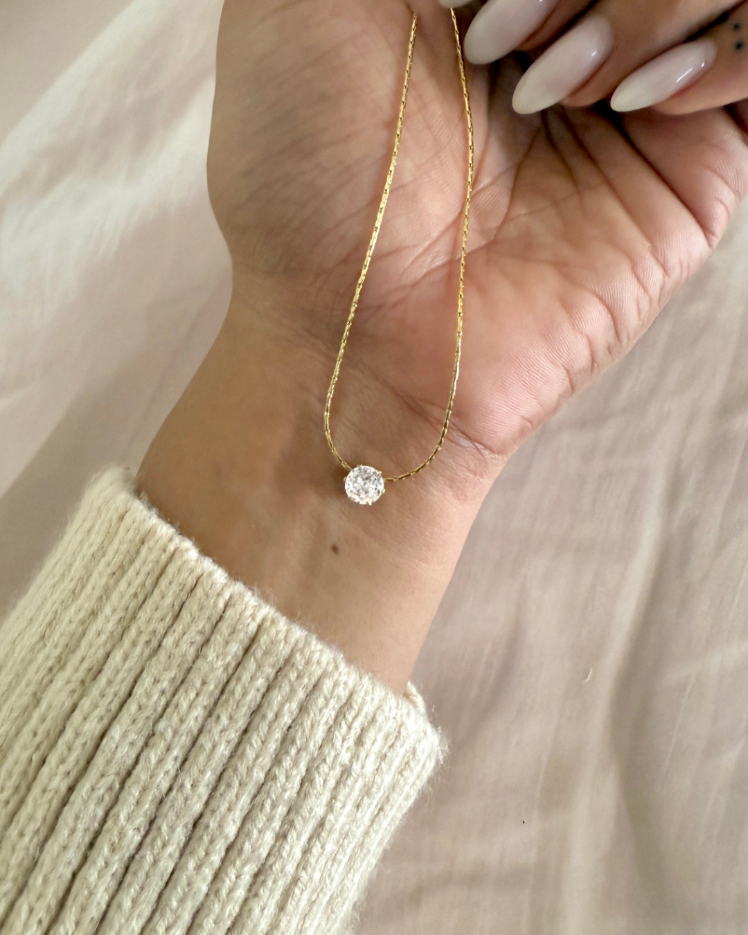 Single Stone Pendant