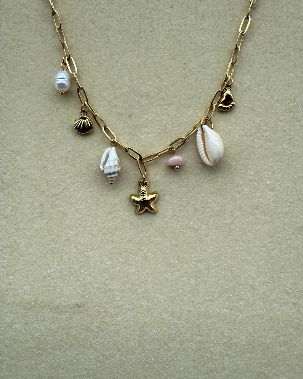 Starfish Charm Necklace