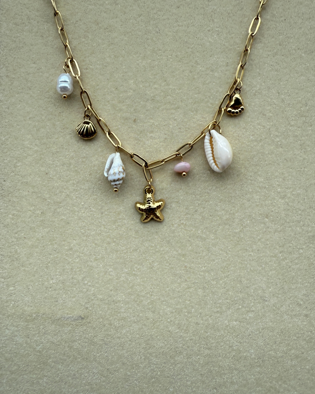 Starfish Charm Necklace