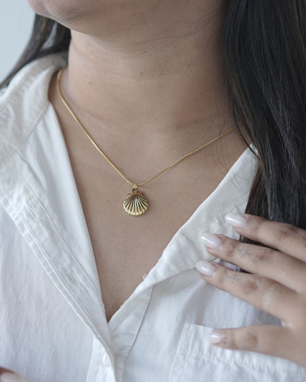Shell Pendant Chain