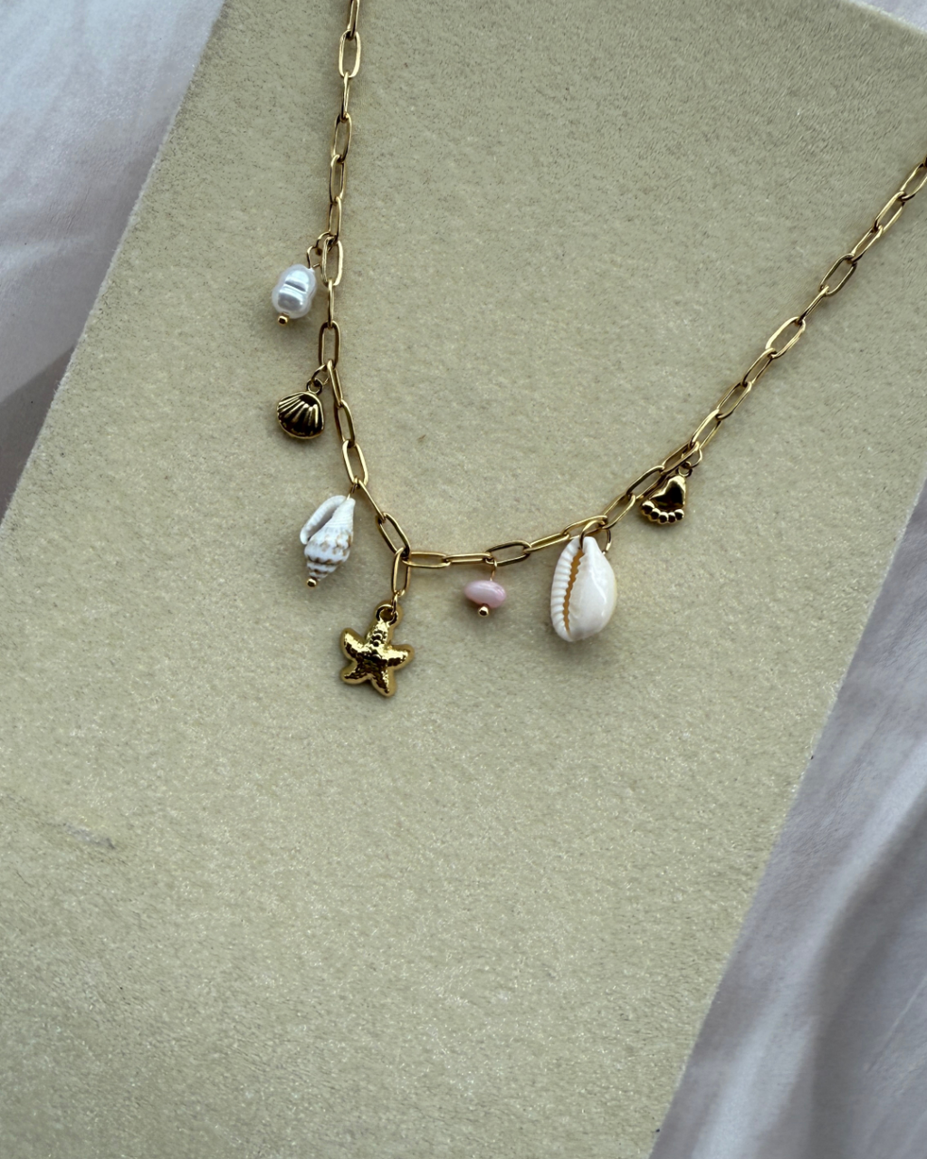 Starfish Charm Necklace