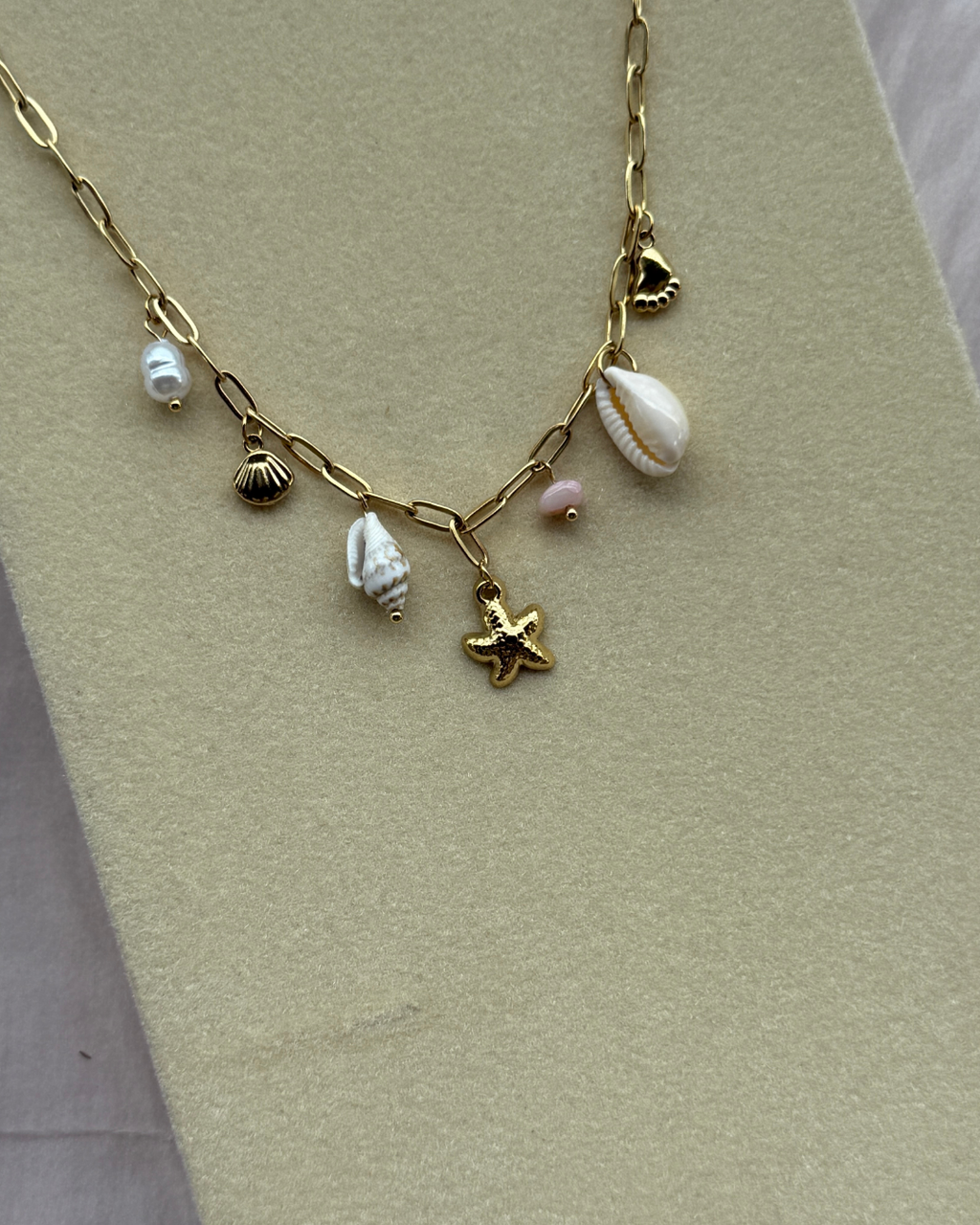 Starfish Charm Necklace