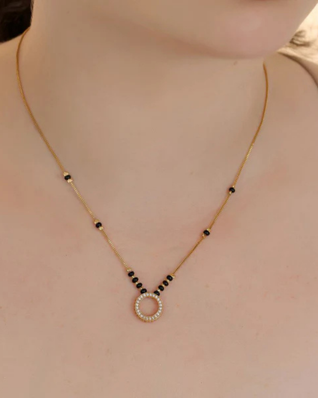 Mangalsutra - AD Stone