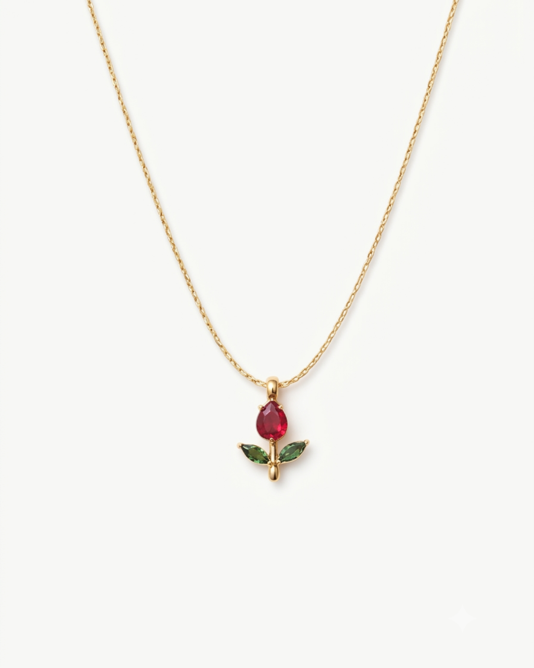 Single Tulip Necklace
