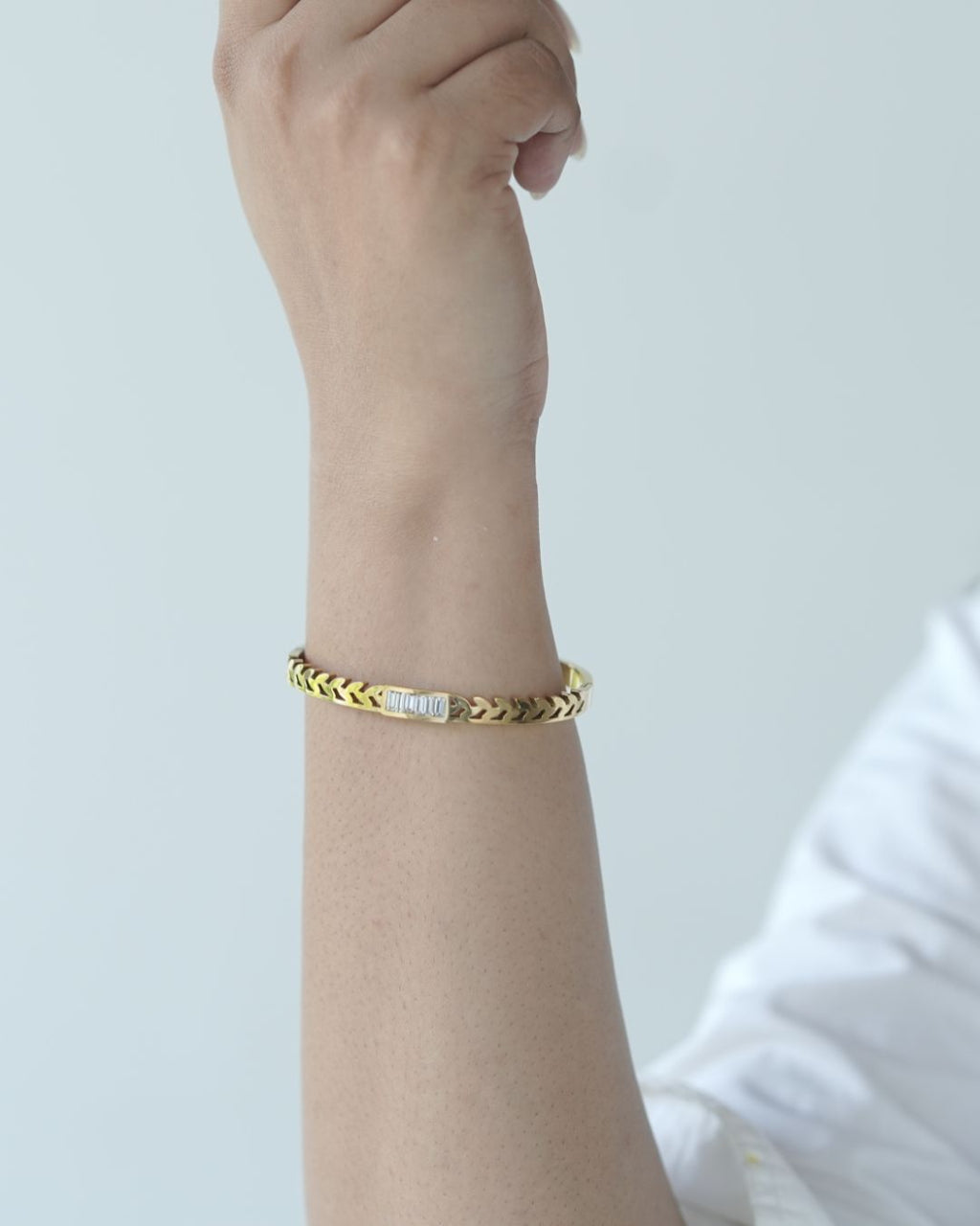 Leaf Inspired Bangle