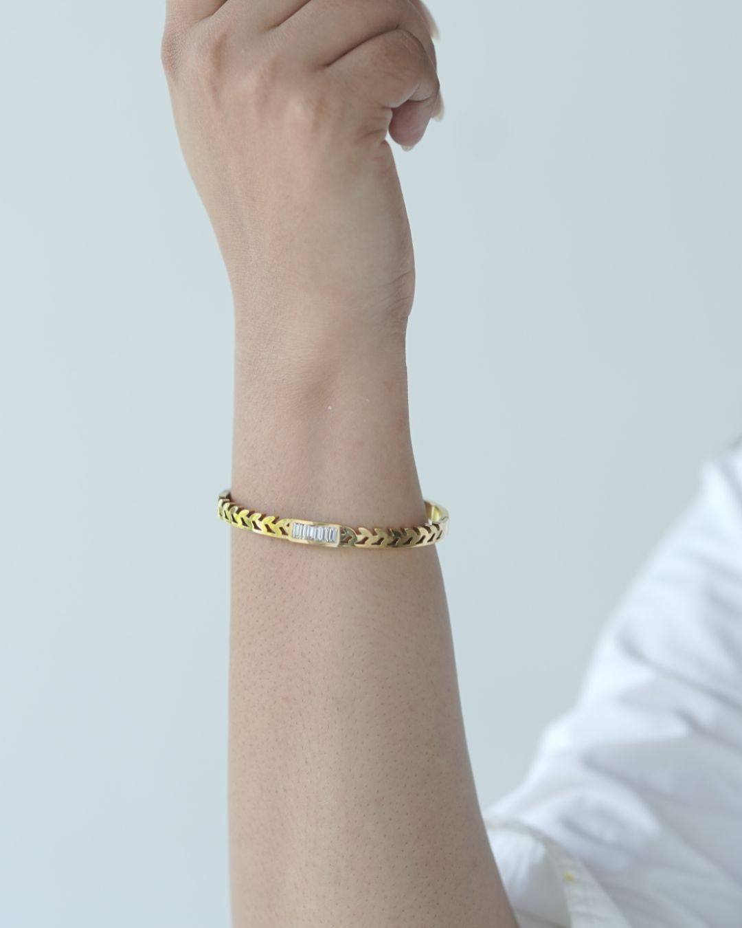 Leaf Inspired Bangle