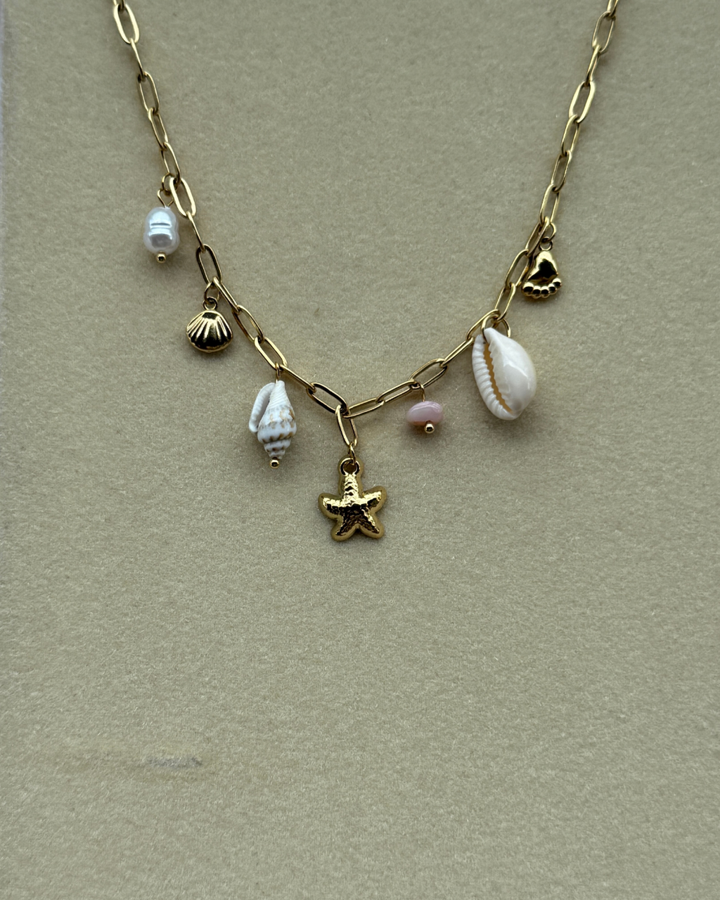 Starfish Charm Necklace