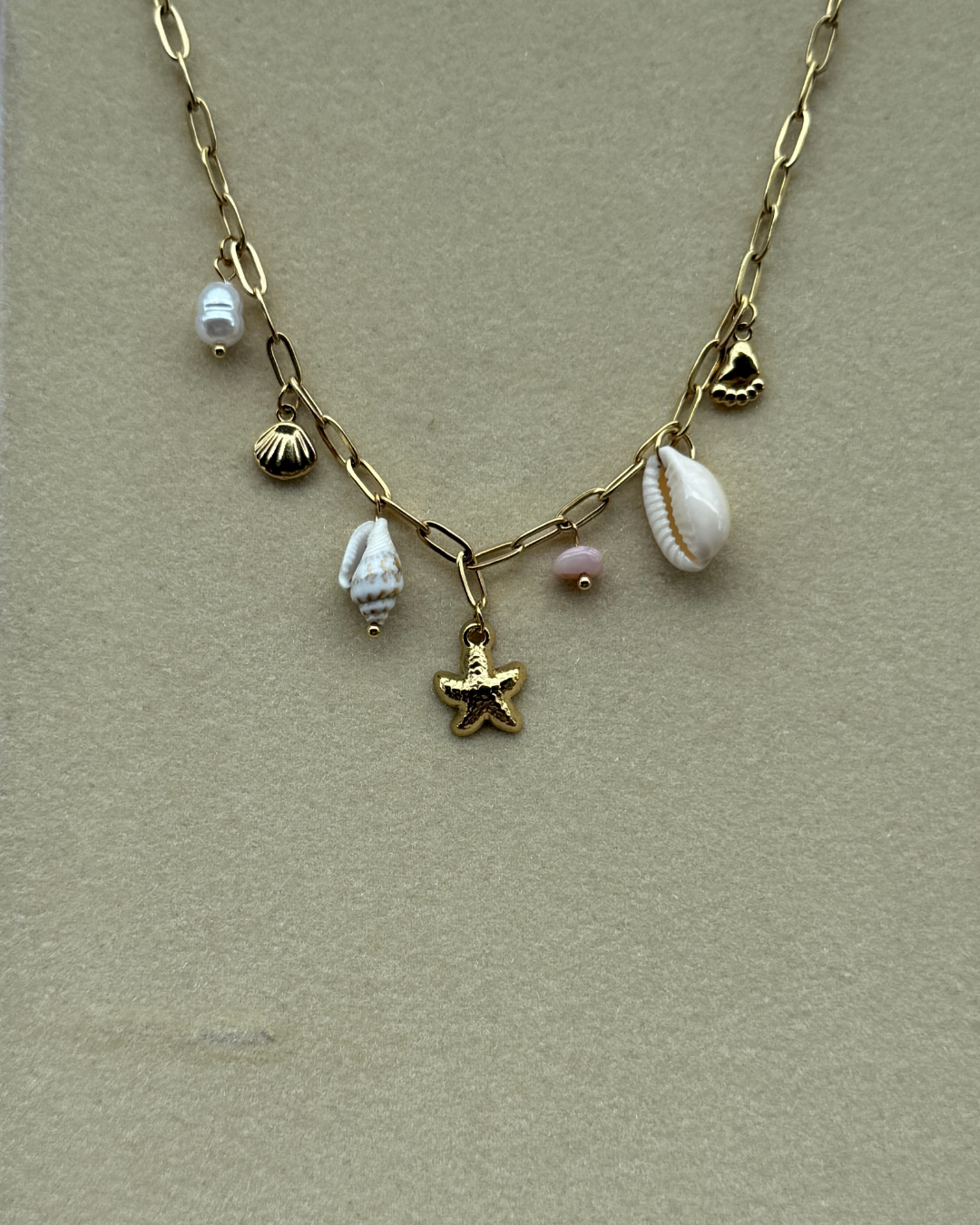 Starfish Charm Necklace