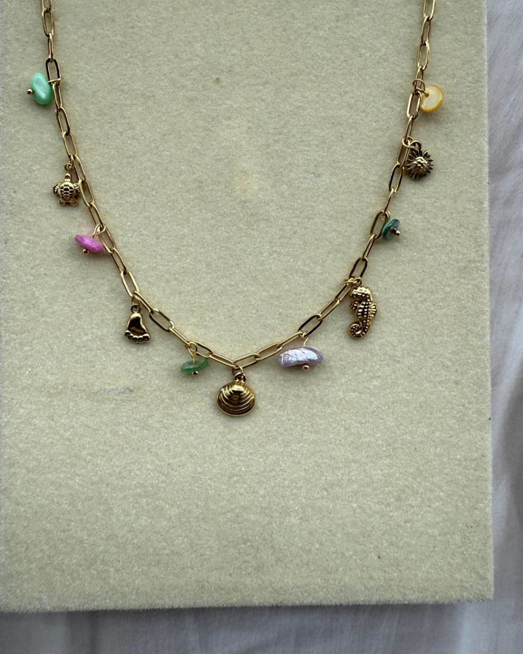 Beach Charm Necklace