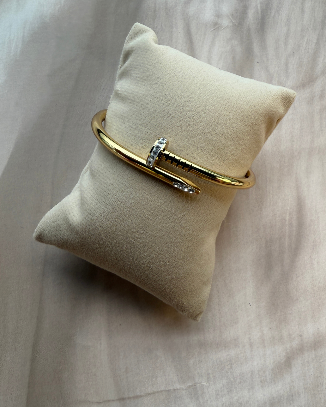 Nail Kada with AD Stone