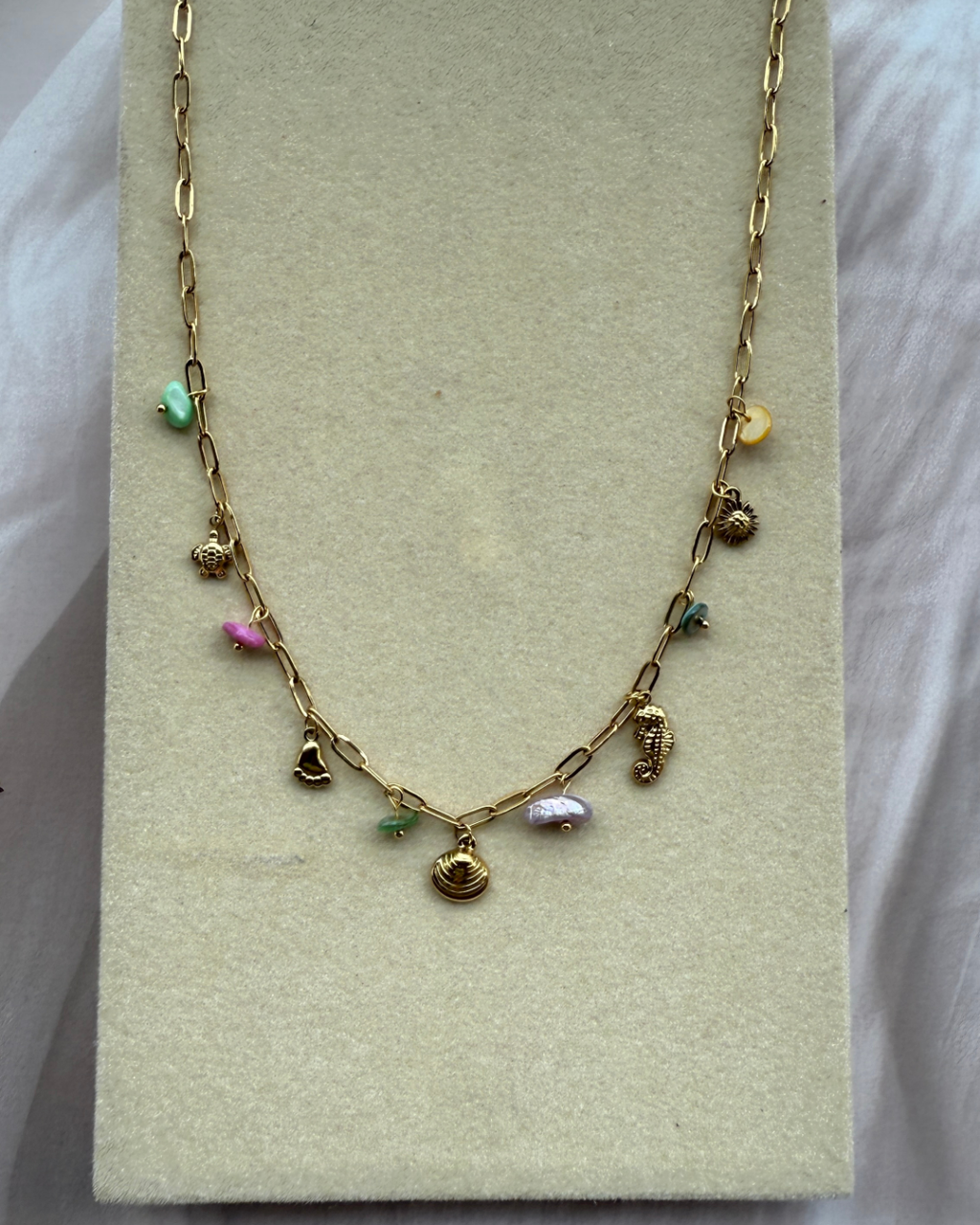 Beach Charm Necklace