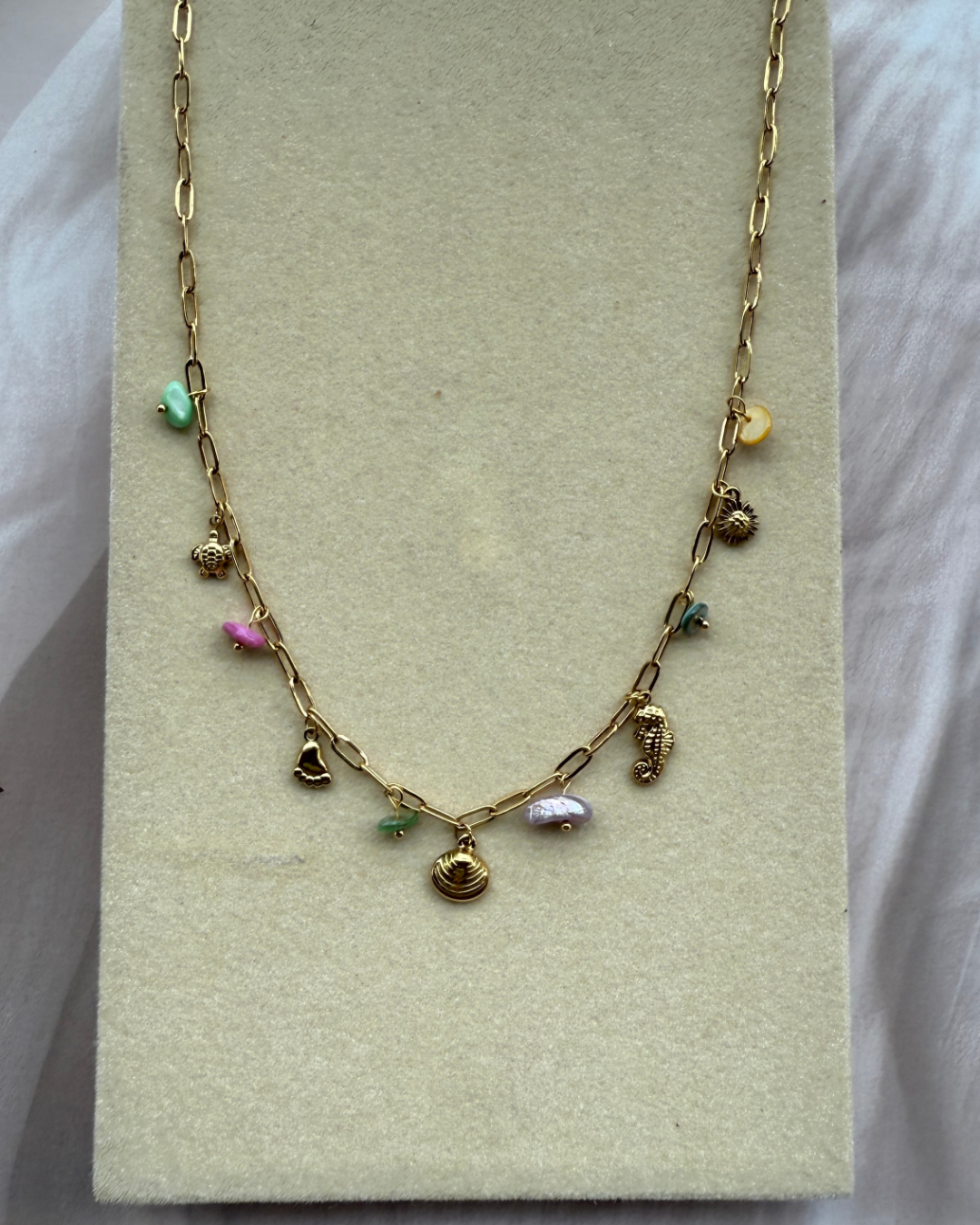 Beach Charm Necklace