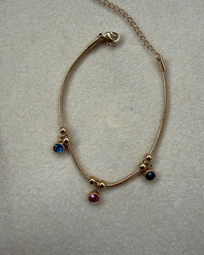 Multi Colour Charm - 316 SS