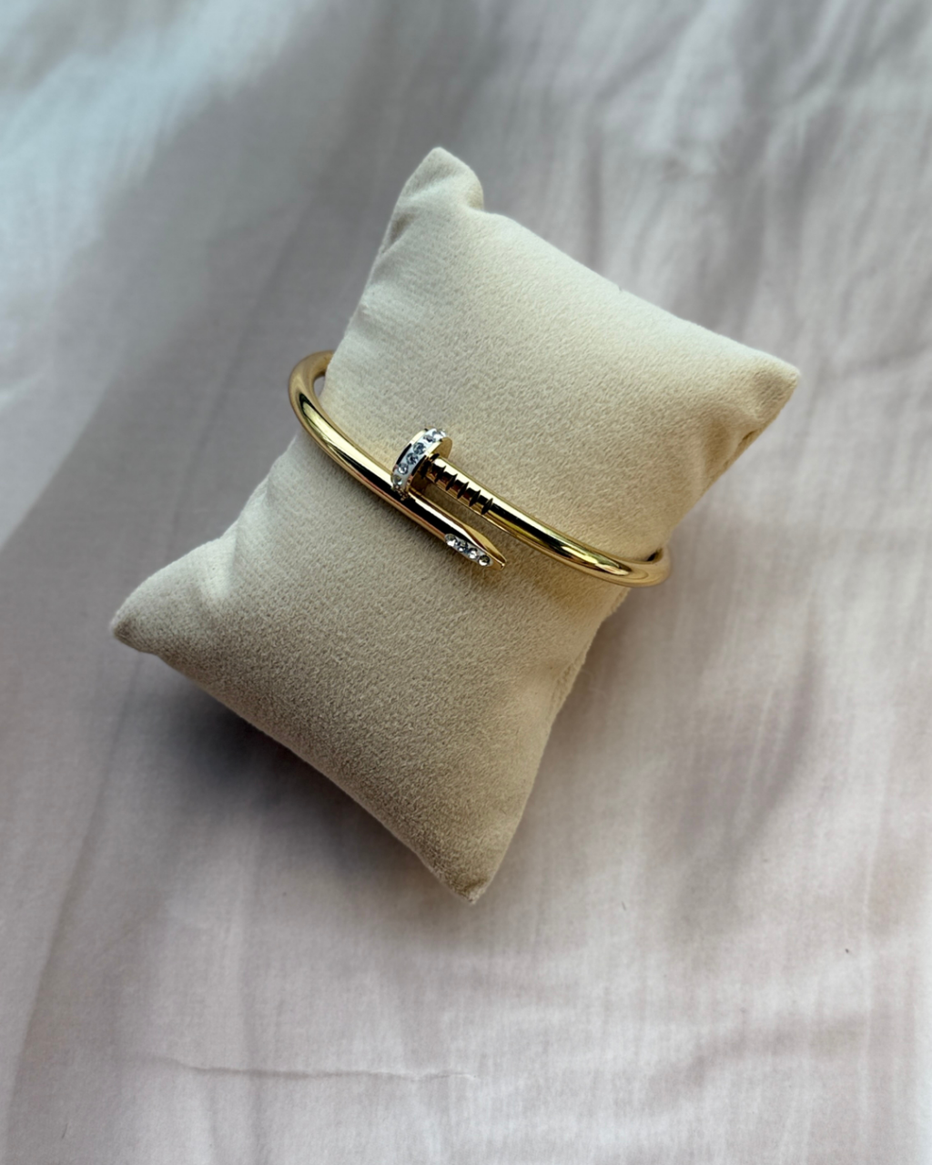 Nail Kada with AD Stone