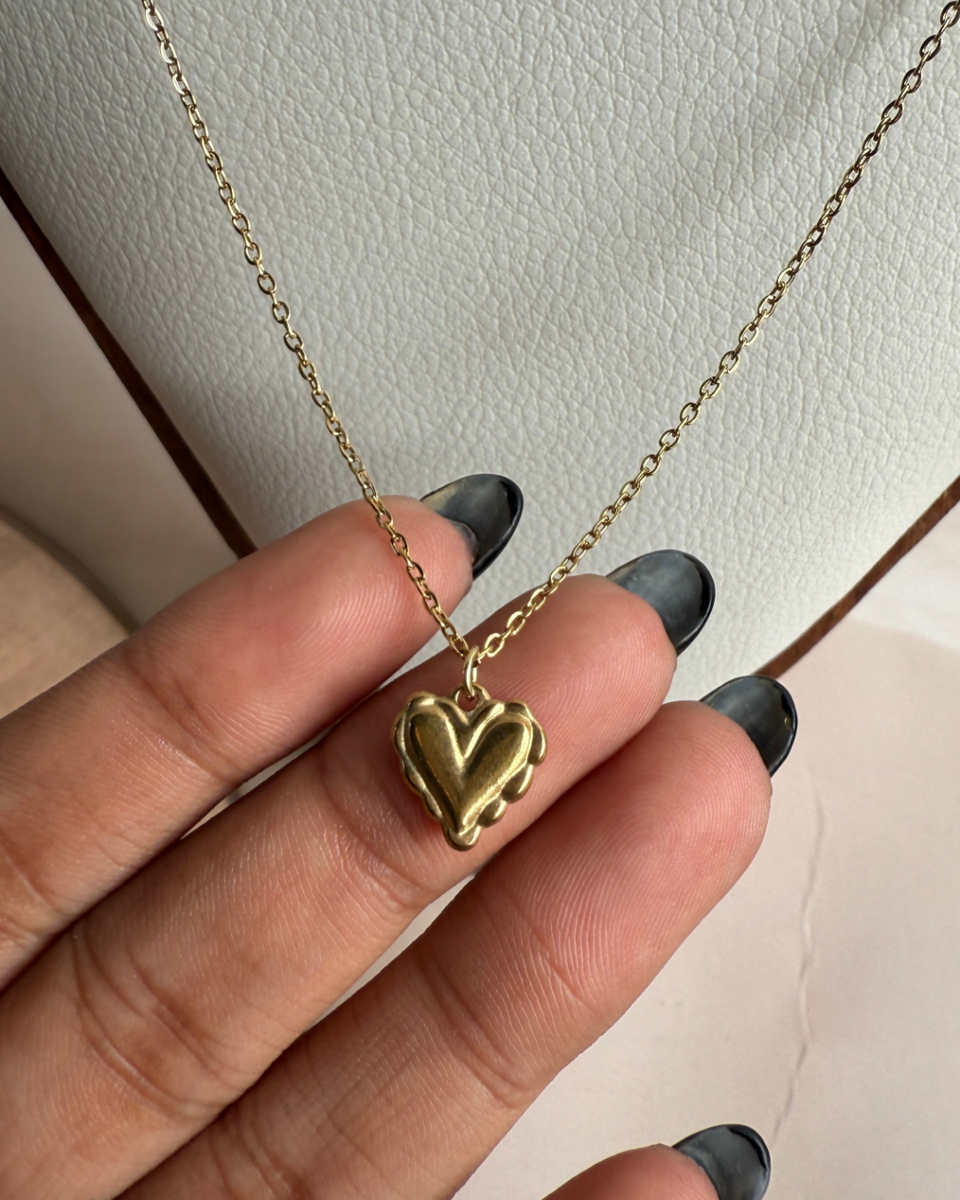 Heart Pendant Chain