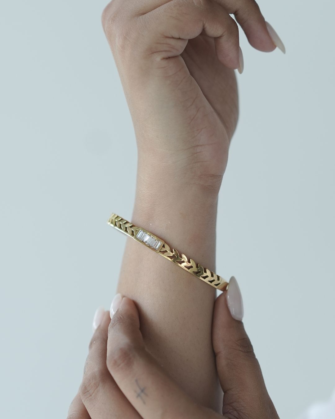 Leaf Inspired Bangle