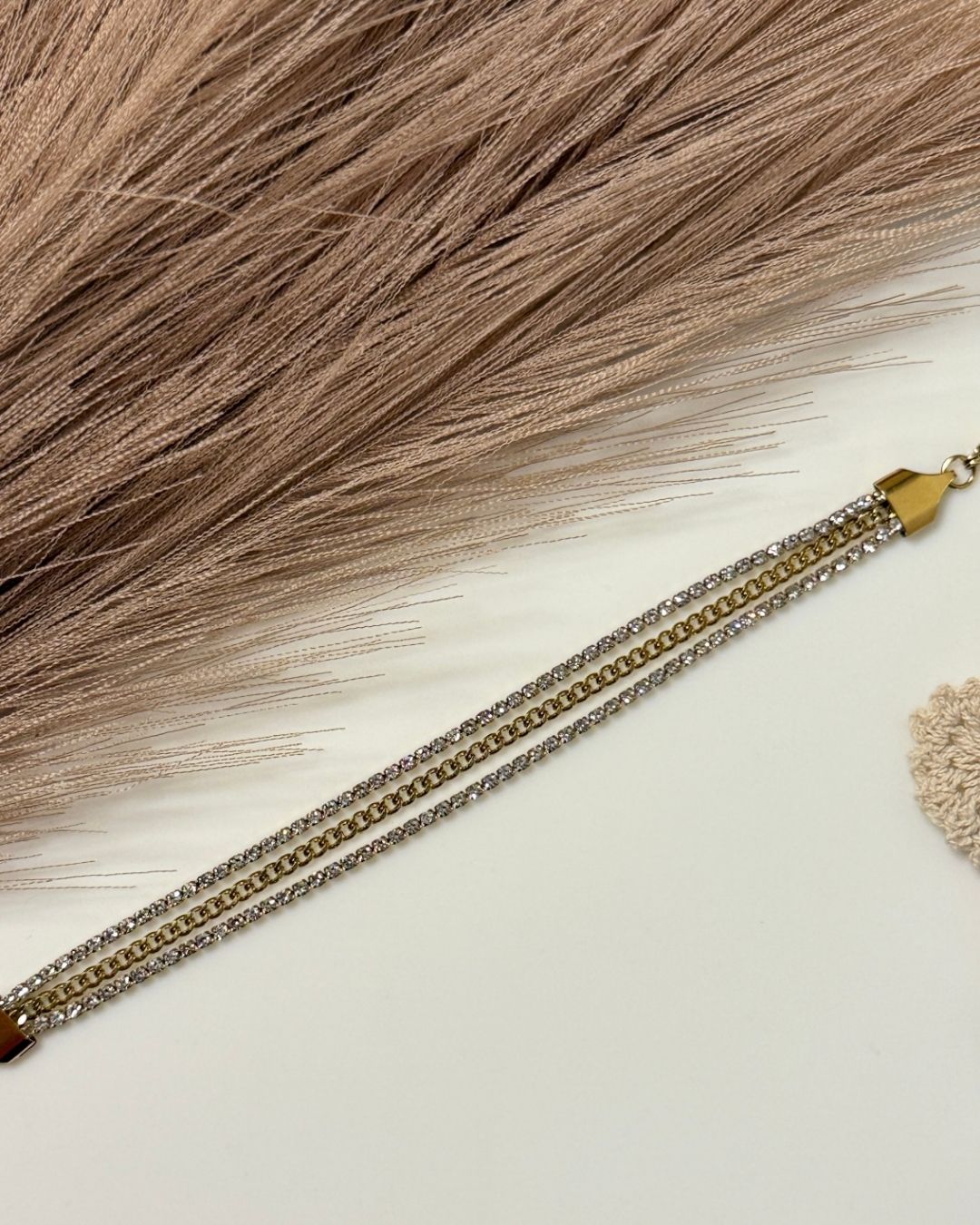 3 layer Tennis Bracelet