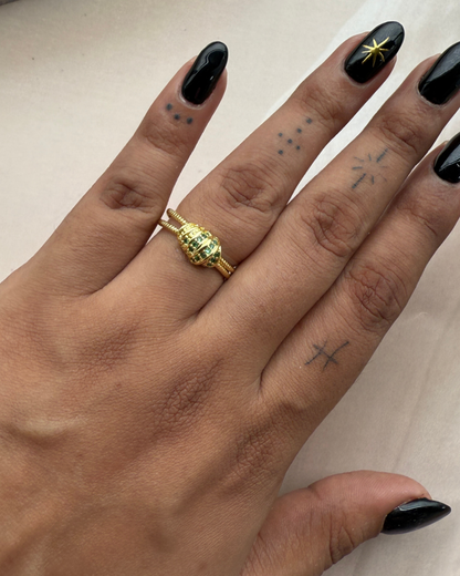 Lux Ring - Green