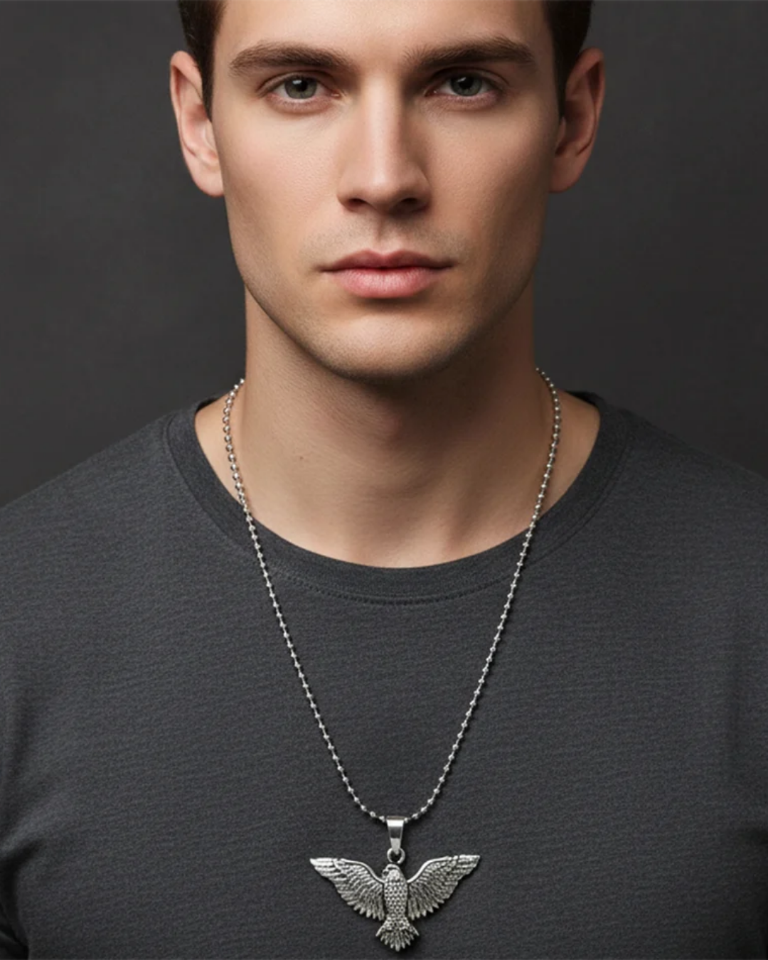 Eagle Mens Necklace